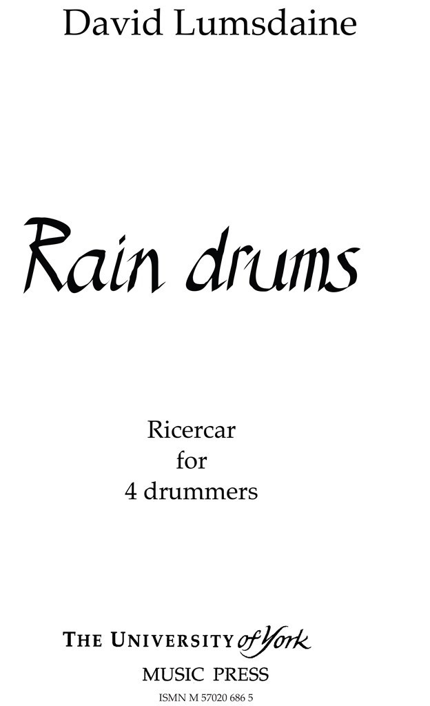 Rain Drums